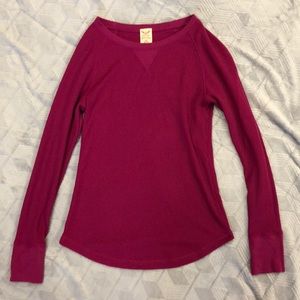 Fuchsia Thermal LS Shirt